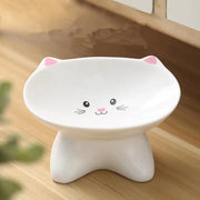 Ceramic Small Cat Face Shape, Food Bowl Cat Bowl, Easy To Clean