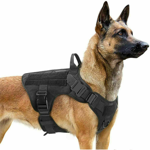 Adjustable Military Tactical Dog Harness – The Paws Corner LLC